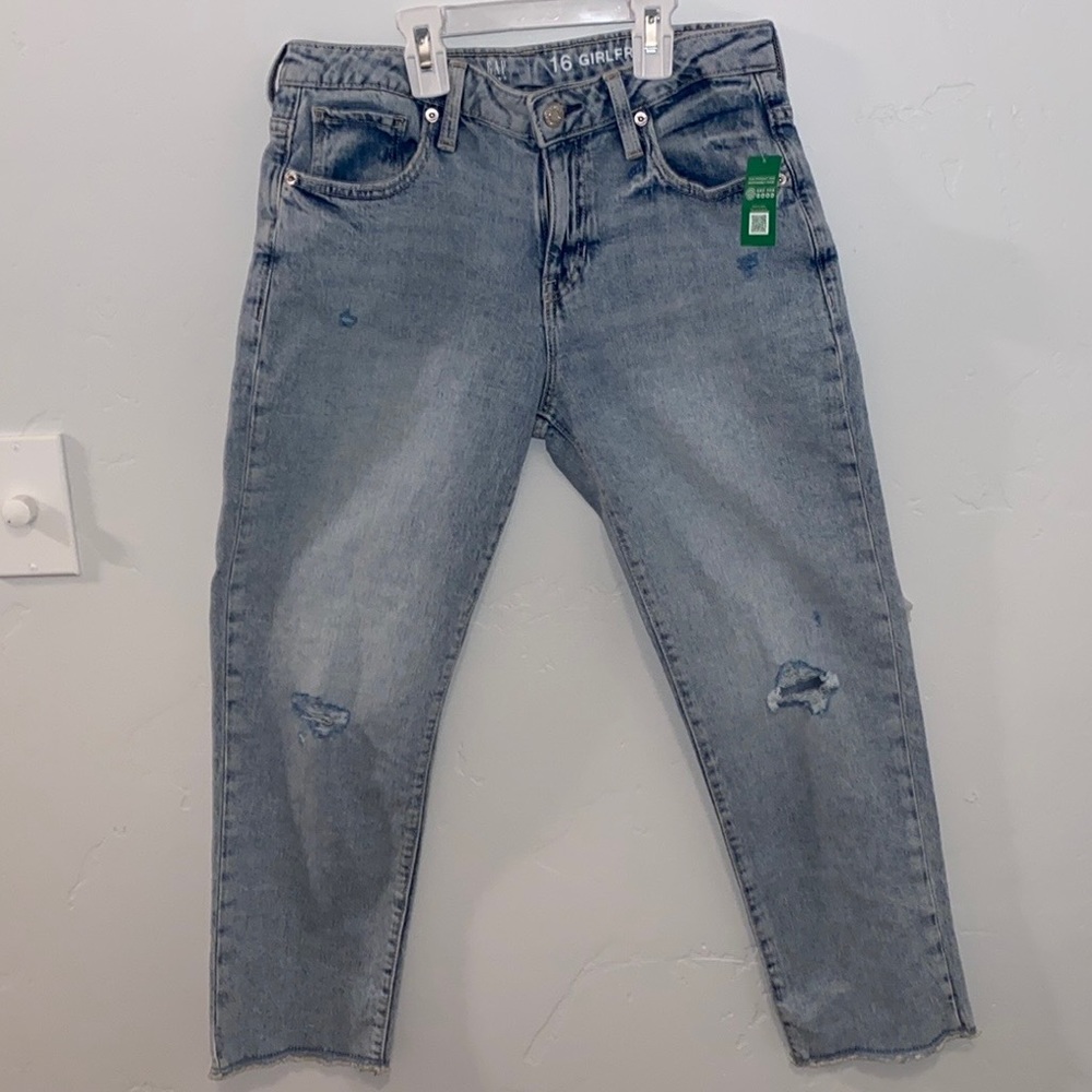 NEW Gap Kids Girlfriend Jeans Size 16 [WITH TAG]